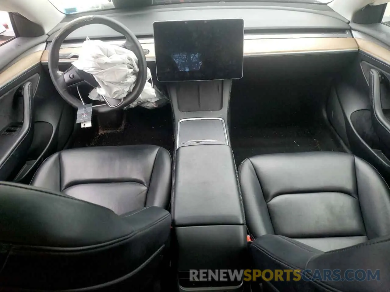 8 Фотография поврежденного автомобиля 5YJ3E1EA2MF961406 TESLA MODEL 3 2021