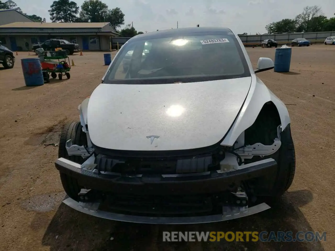 5 Photograph of a damaged car 5YJ3E1EA2MF965357 TESLA MODEL 3 2021