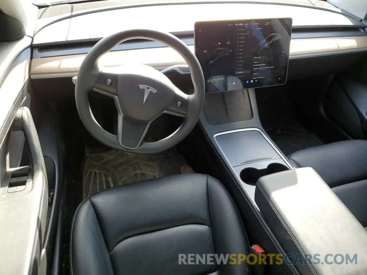 8 Photograph of a damaged car 5YJ3E1EA3MF016657 TESLA MODEL 3 2021