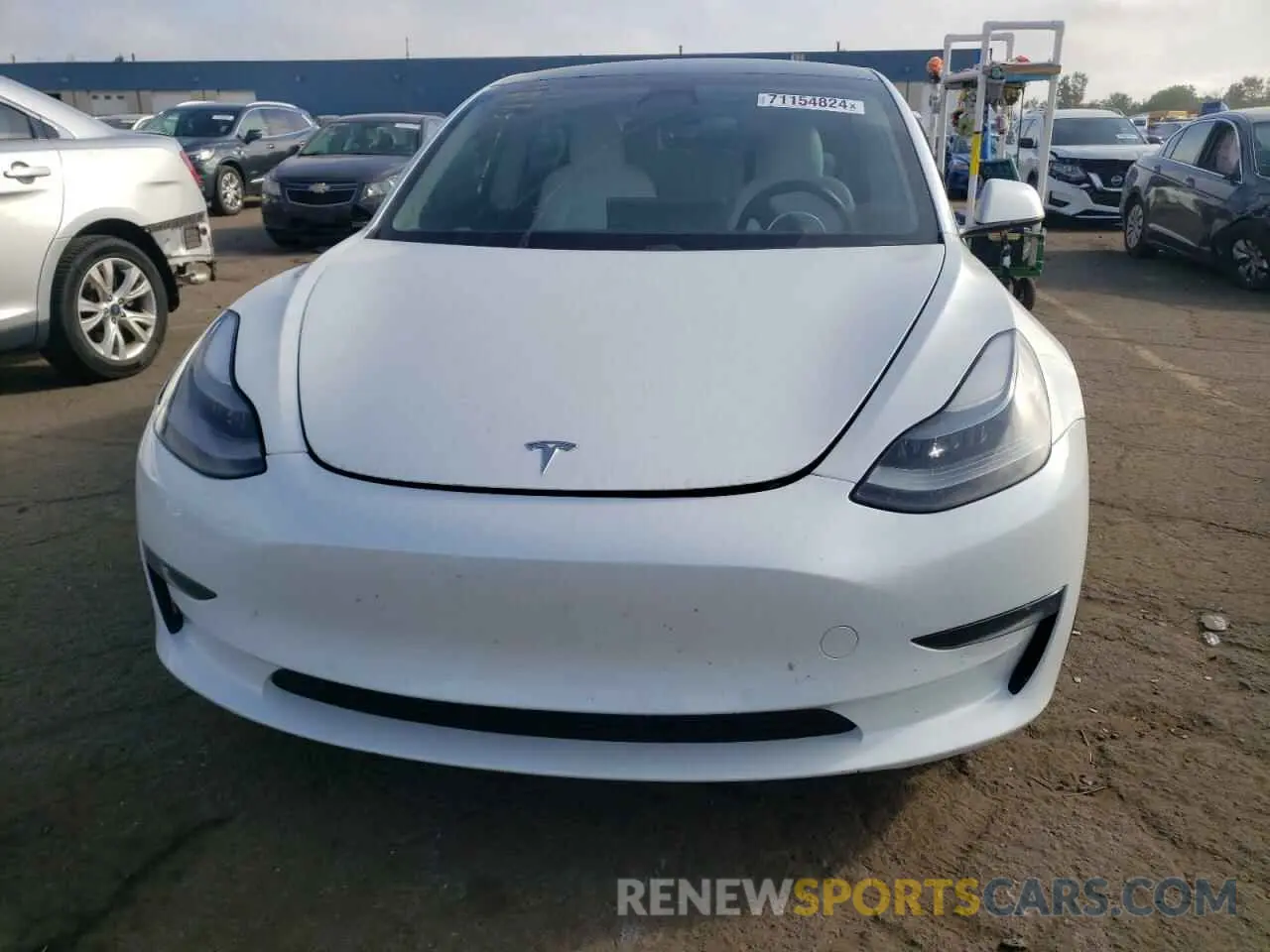 5 Photograph of a damaged car 5YJ3E1EA3MF024595 TESLA MODEL 3 2021