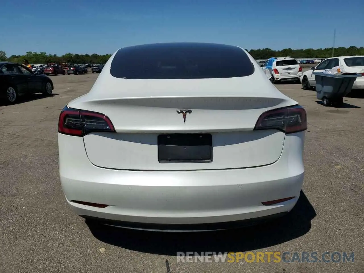 6 Photograph of a damaged car 5YJ3E1EA3MF027335 TESLA MODEL 3 2021