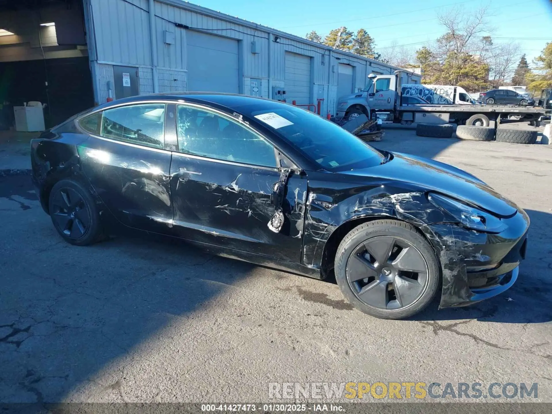 1 Фотография поврежденного автомобиля 5YJ3E1EA3MF029800 TESLA MODEL 3 2021
