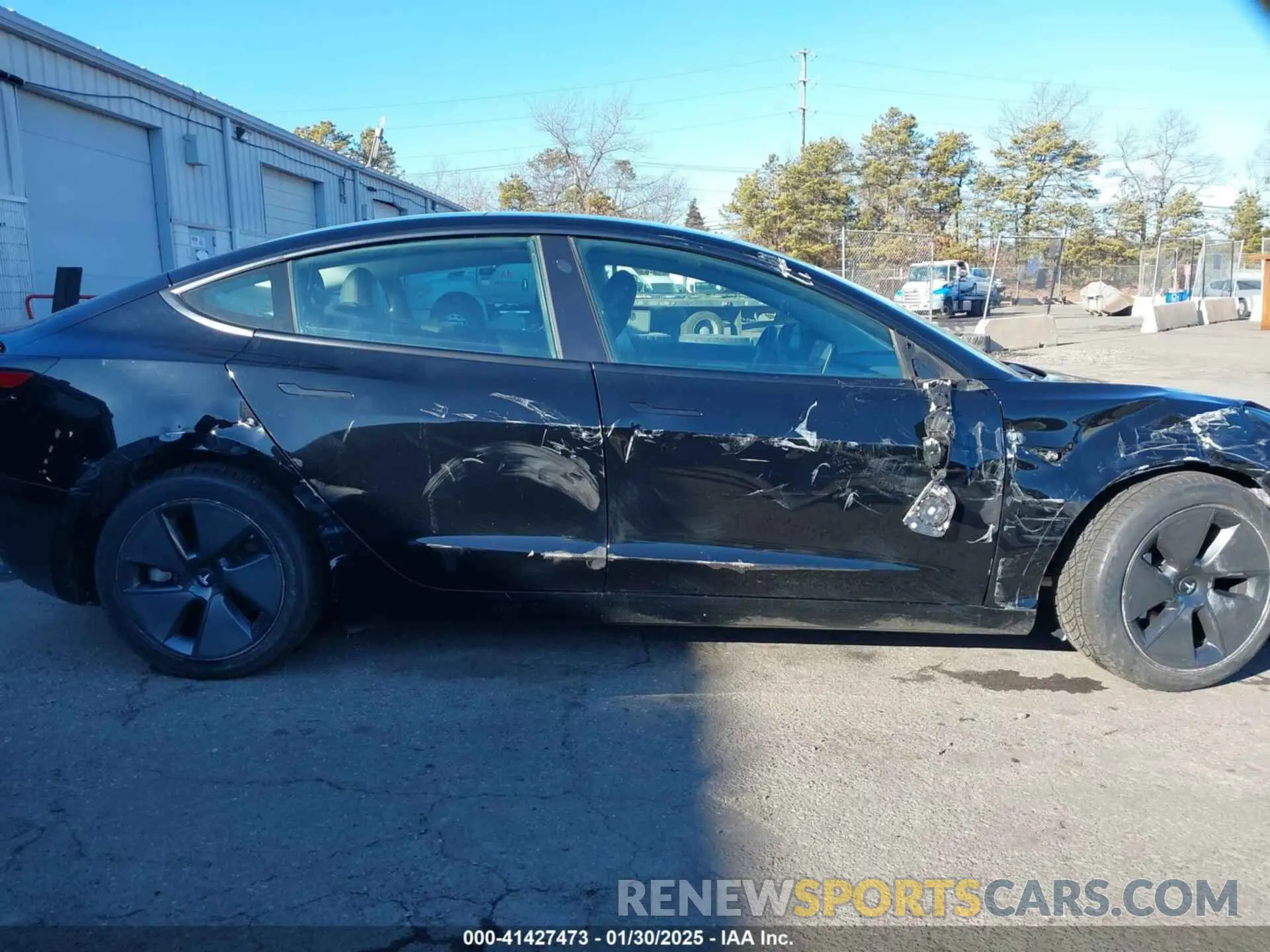 13 Фотография поврежденного автомобиля 5YJ3E1EA3MF029800 TESLA MODEL 3 2021