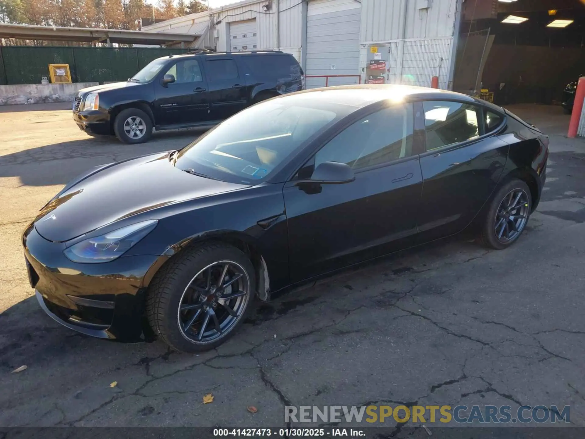 2 Фотография поврежденного автомобиля 5YJ3E1EA3MF029800 TESLA MODEL 3 2021