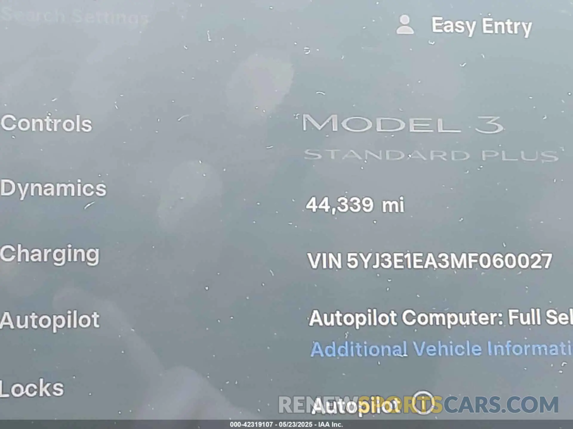 14 Photograph of a damaged car 5YJ3E1EA3MF060027 TESLA MODEL 3 2021
