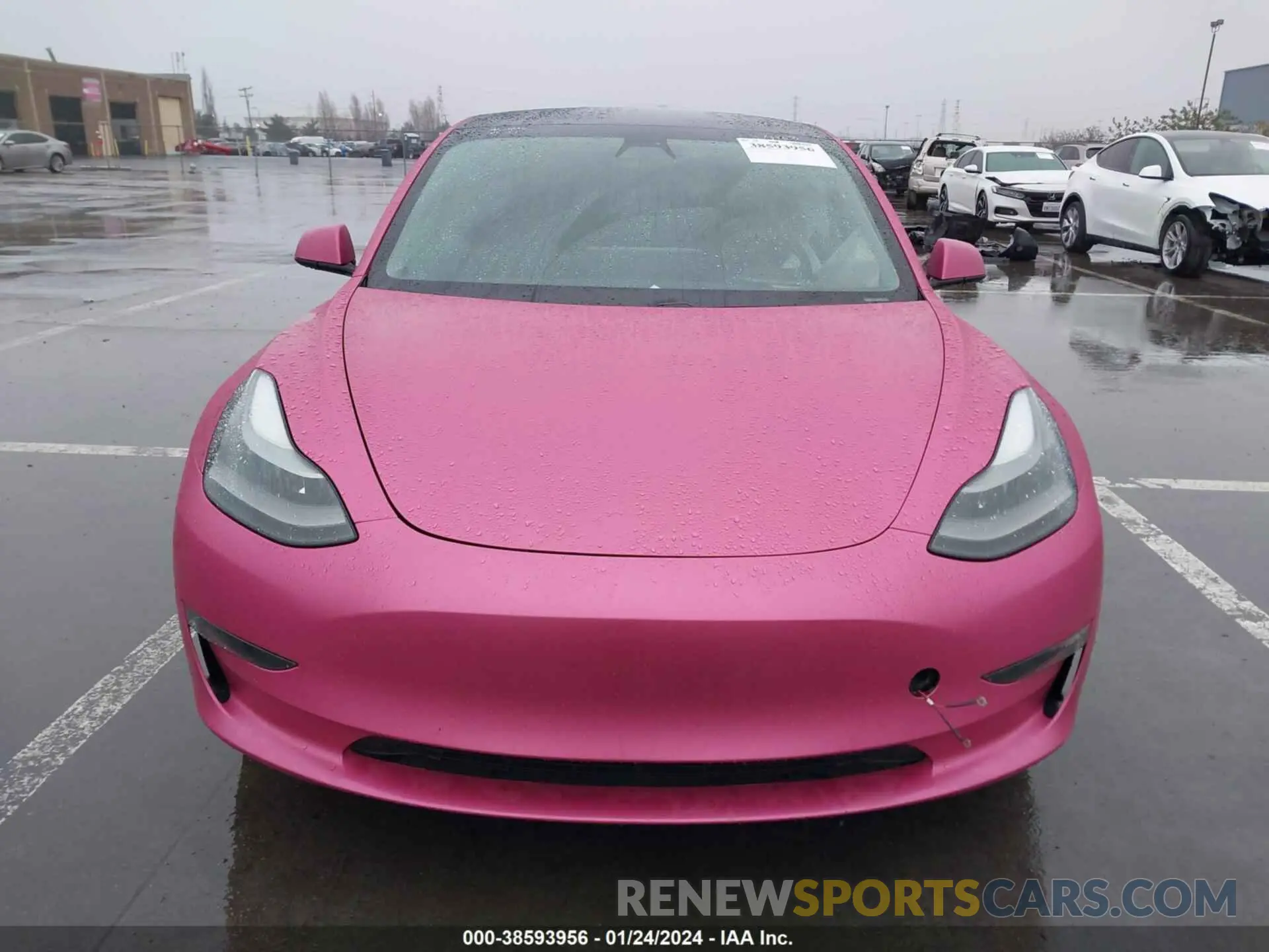11 Photograph of a damaged car 5YJ3E1EA3MF062800 TESLA MODEL 3 2021