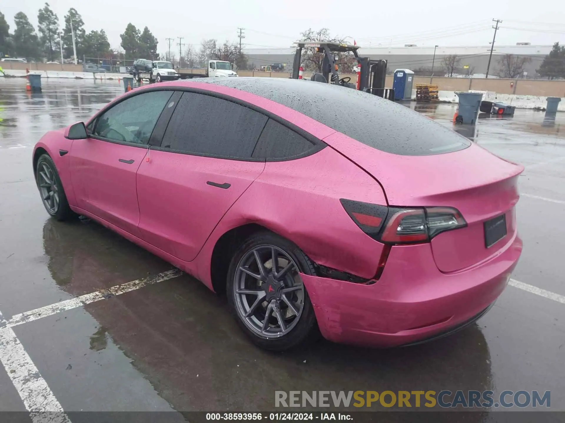 3 Photograph of a damaged car 5YJ3E1EA3MF062800 TESLA MODEL 3 2021