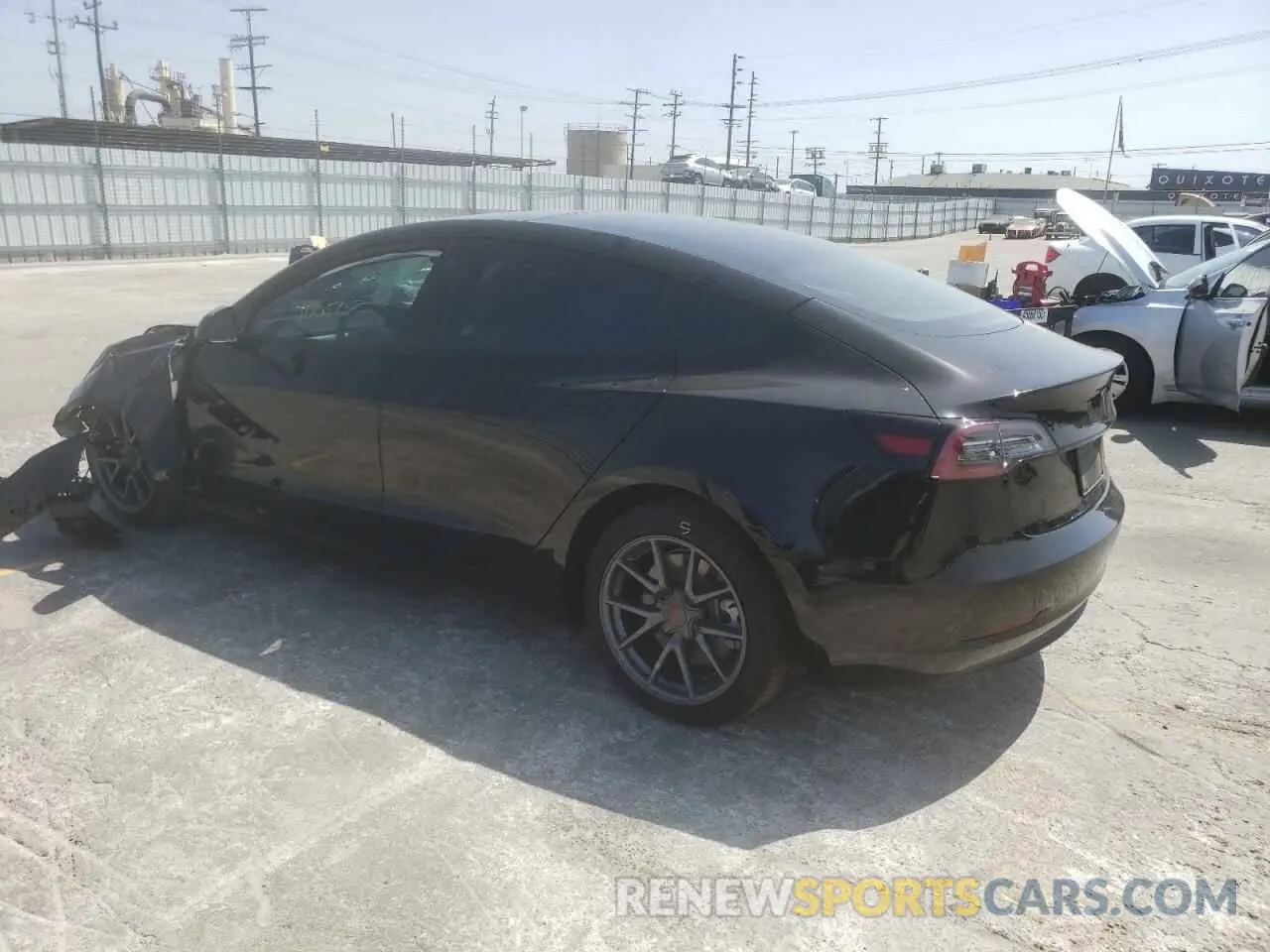 3 Photograph of a damaged car 5YJ3E1EA3MF066457 TESLA MODEL 3 2021