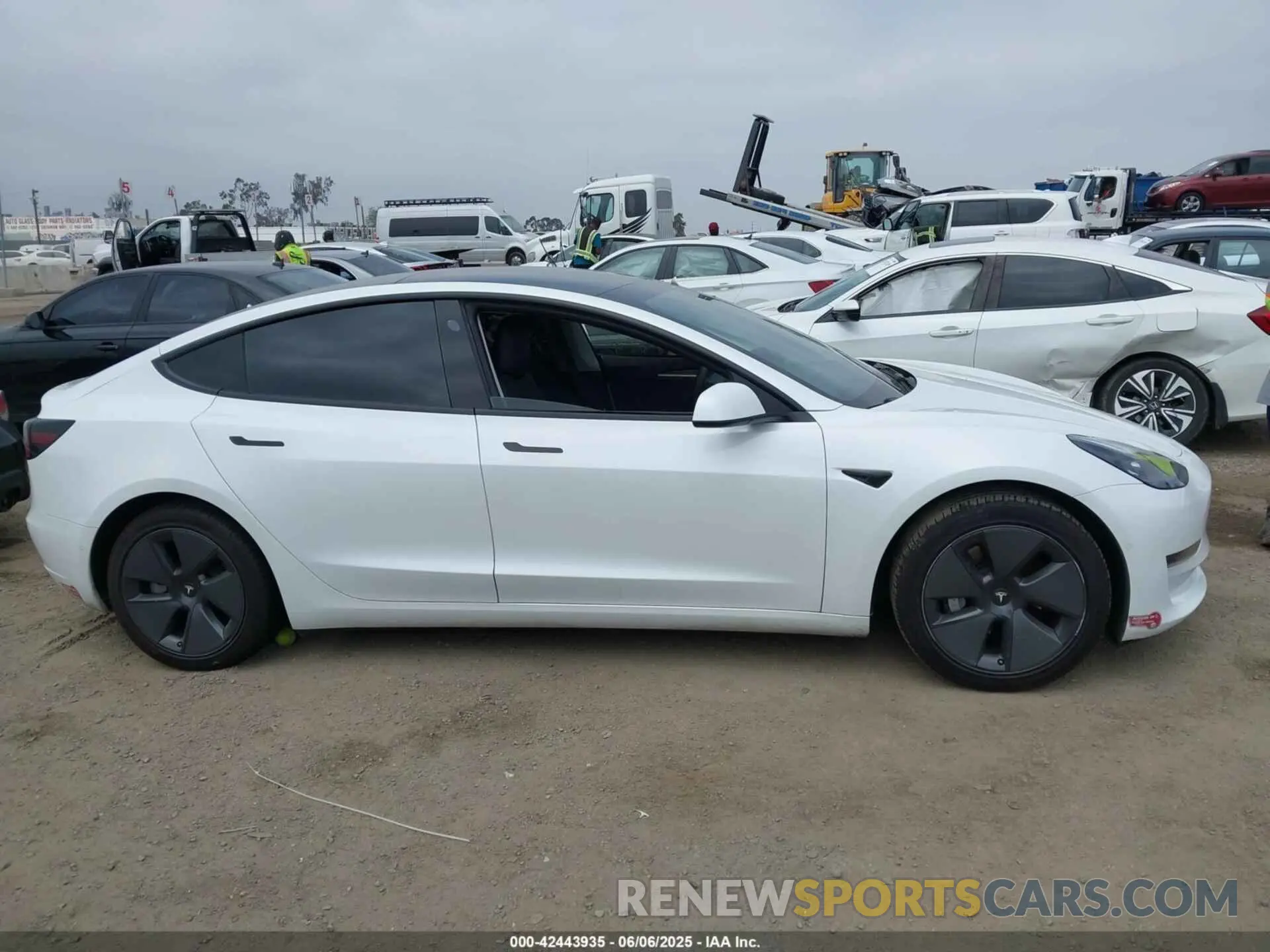 12 Фотография поврежденного автомобиля 5YJ3E1EA3MF072520 TESLA MODEL 3 2021