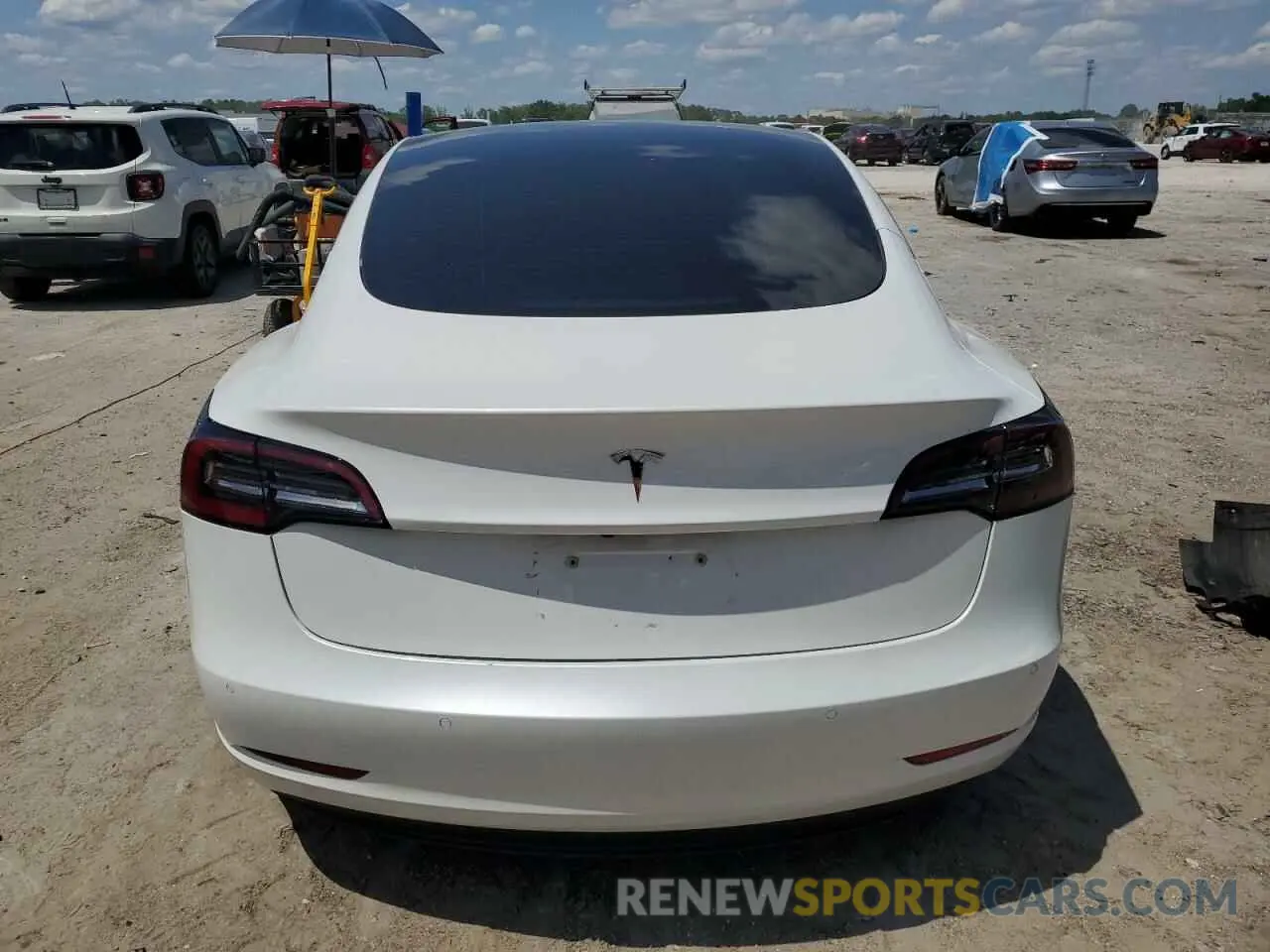 6 Фотография поврежденного автомобиля 5YJ3E1EA3MF085641 TESLA MODEL 3 2021