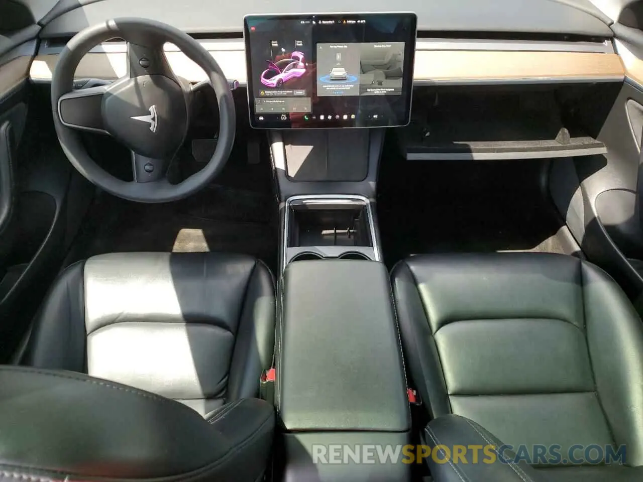8 Фотография поврежденного автомобиля 5YJ3E1EA3MF085641 TESLA MODEL 3 2021