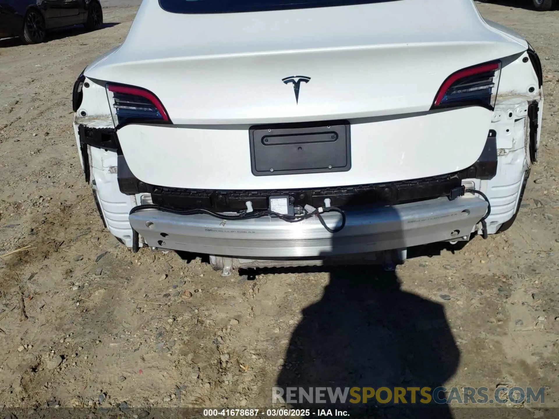 6 Фотография поврежденного автомобиля 5YJ3E1EA3MF088667 TESLA MODEL 3 2021