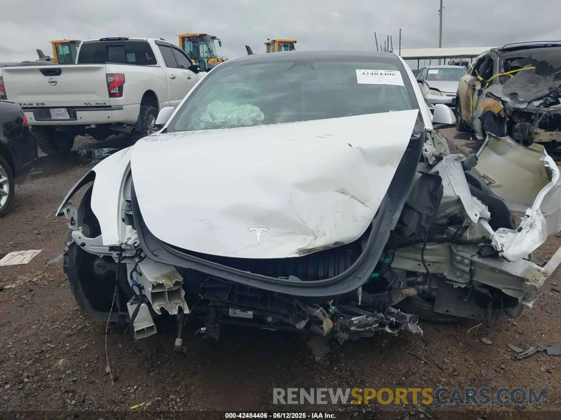 12 Фотография поврежденного автомобиля 5YJ3E1EA3MF090368 TESLA MODEL 3 2021