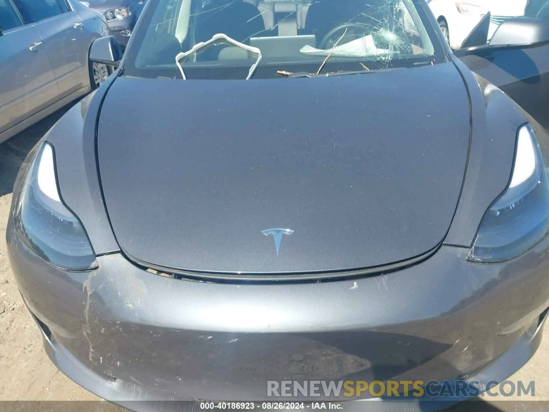 10 Photograph of a damaged car 5YJ3E1EA3MF857605 TESLA MODEL 3 2021