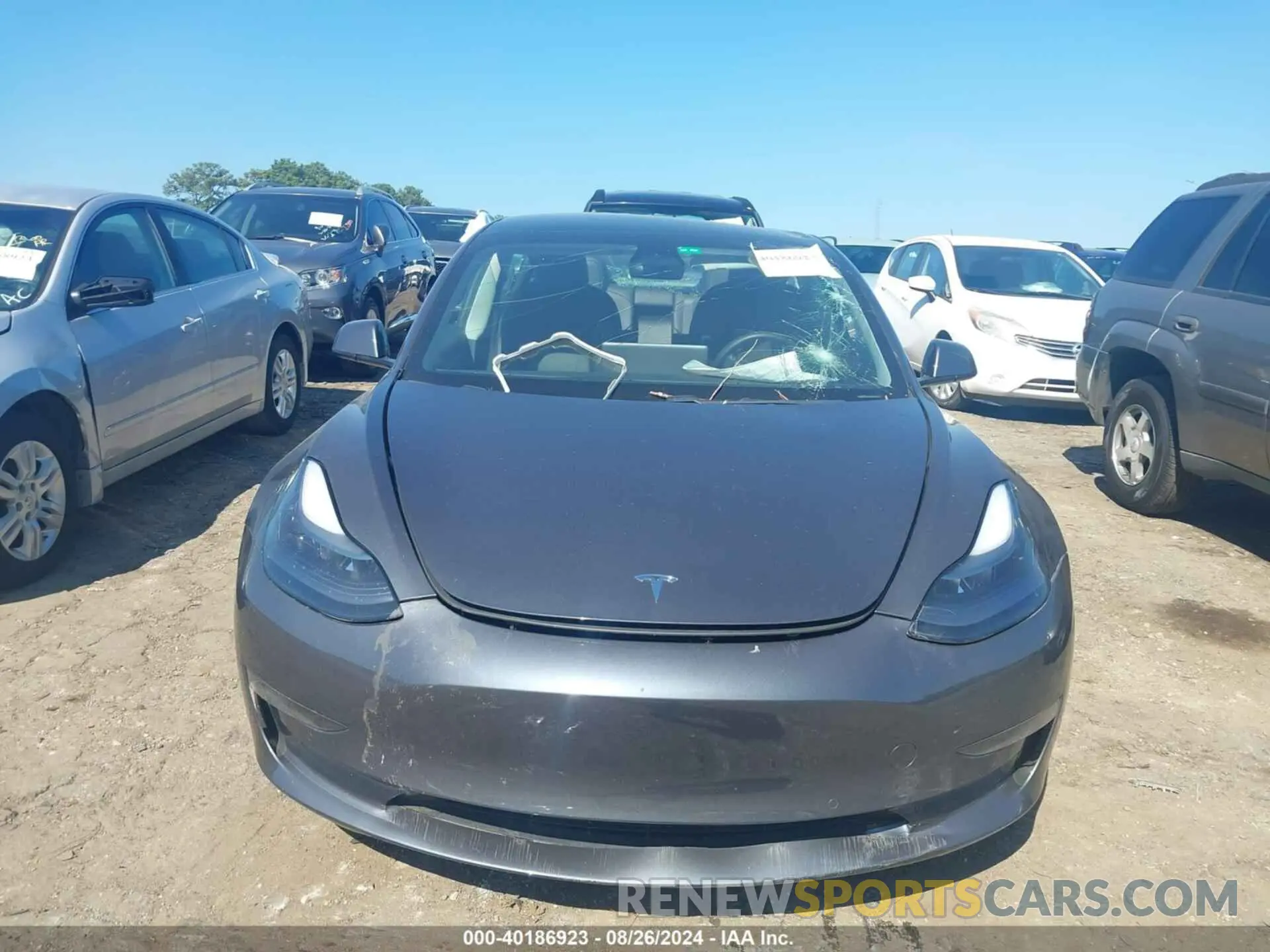 11 Photograph of a damaged car 5YJ3E1EA3MF857605 TESLA MODEL 3 2021