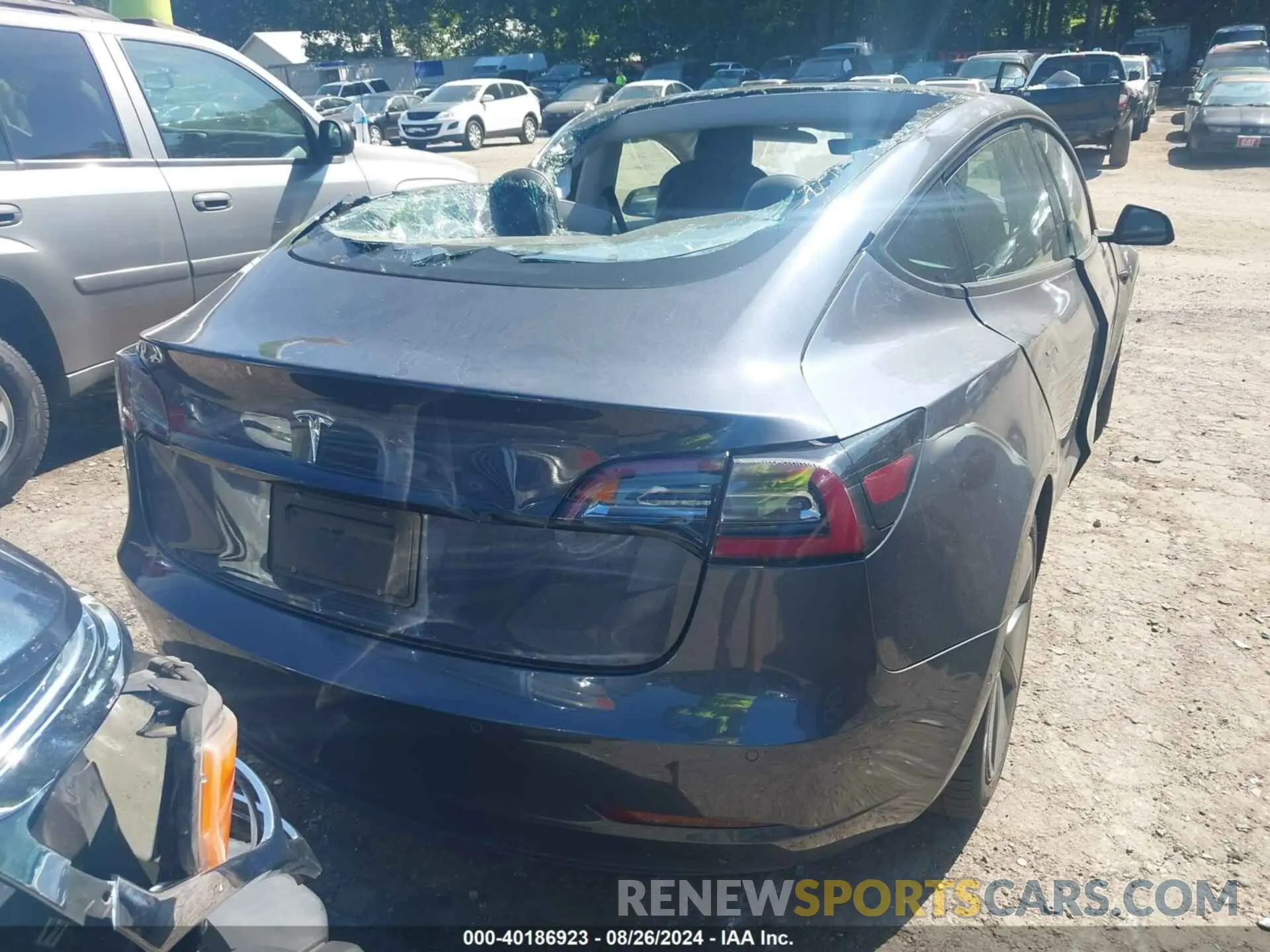 15 Photograph of a damaged car 5YJ3E1EA3MF857605 TESLA MODEL 3 2021