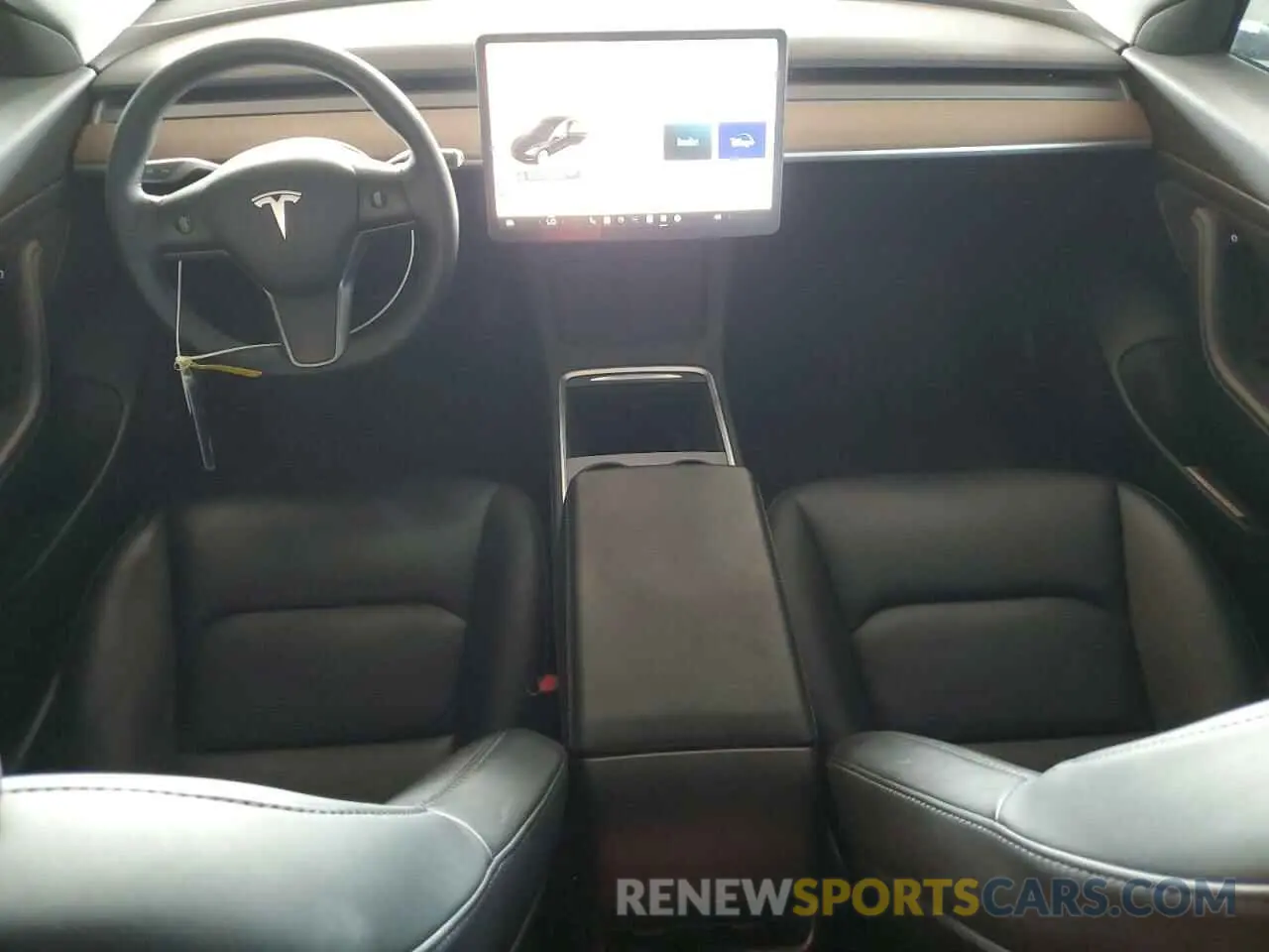 8 Фотография поврежденного автомобиля 5YJ3E1EA3MF920136 TESLA MODEL 3 2021