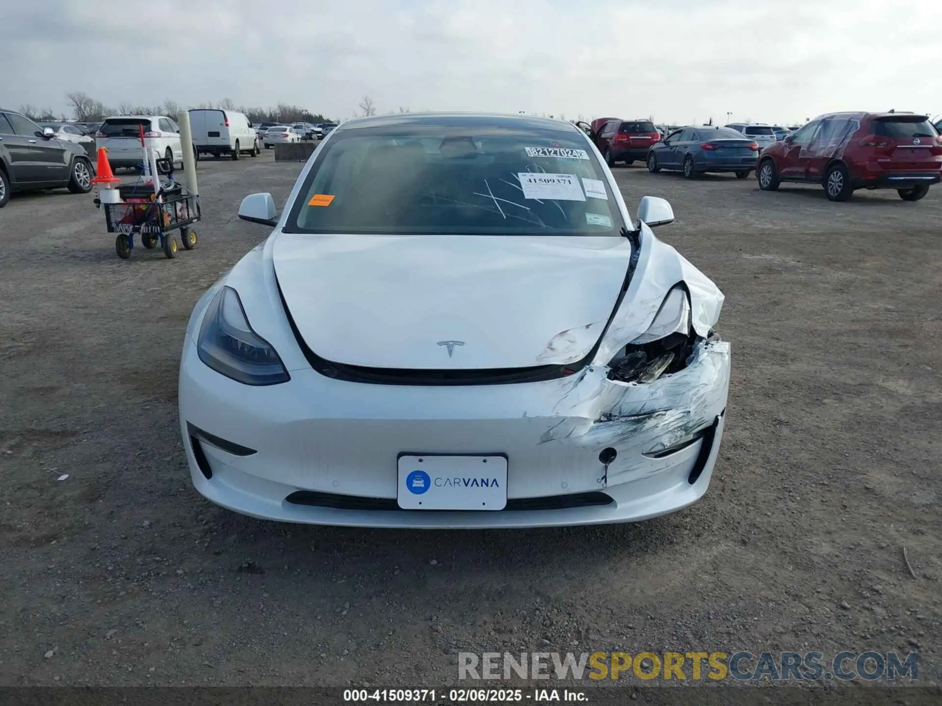 12 Photograph of a damaged car 5YJ3E1EA3MF920833 TESLA MODEL 3 2021