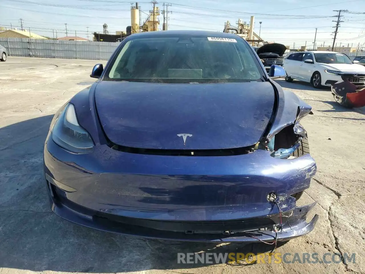 5 Photograph of a damaged car 5YJ3E1EA3MF940175 TESLA MODEL 3 2021