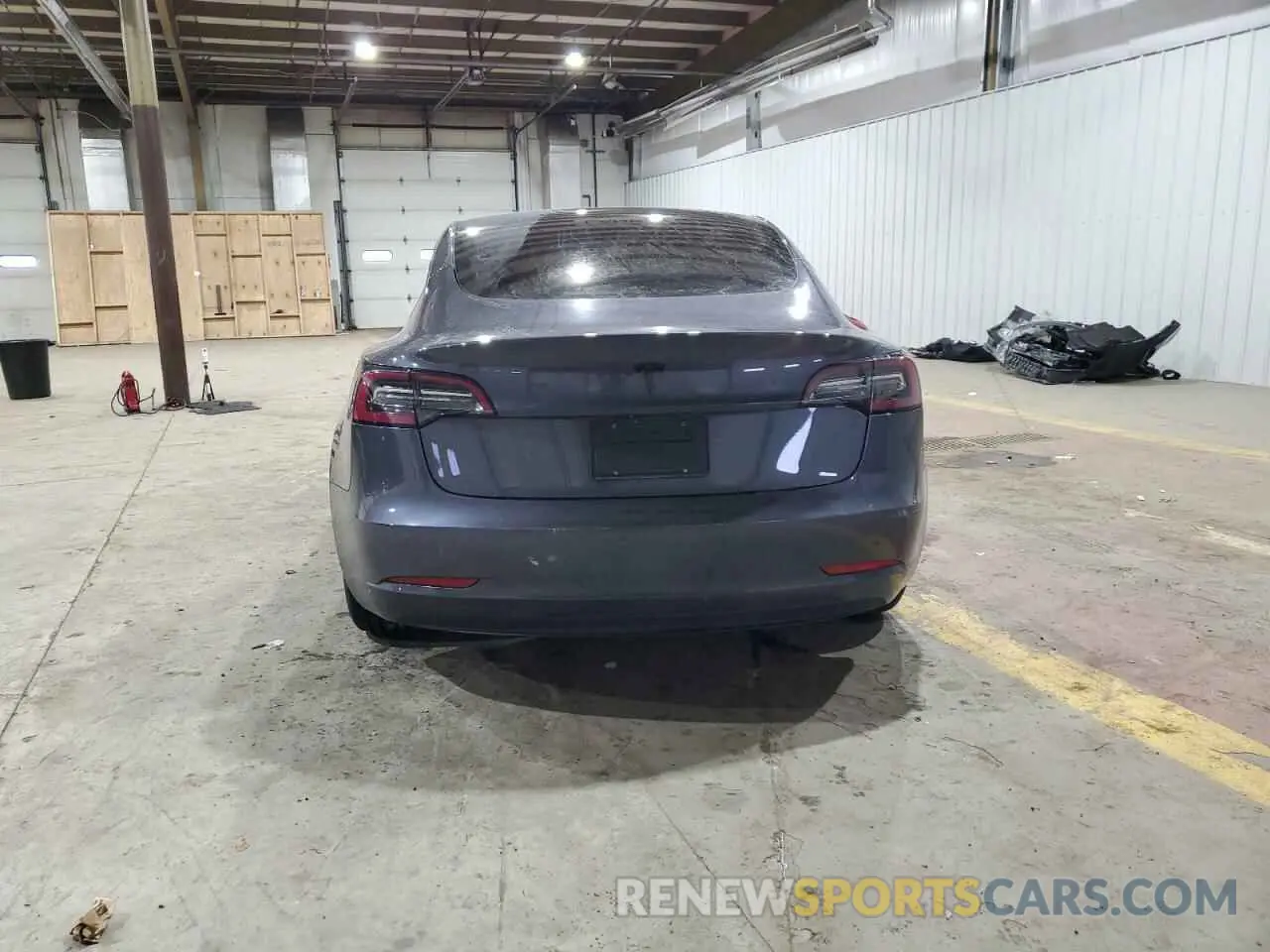 6 Photograph of a damaged car 5YJ3E1EA3MF981048 TESLA MODEL 3 2021