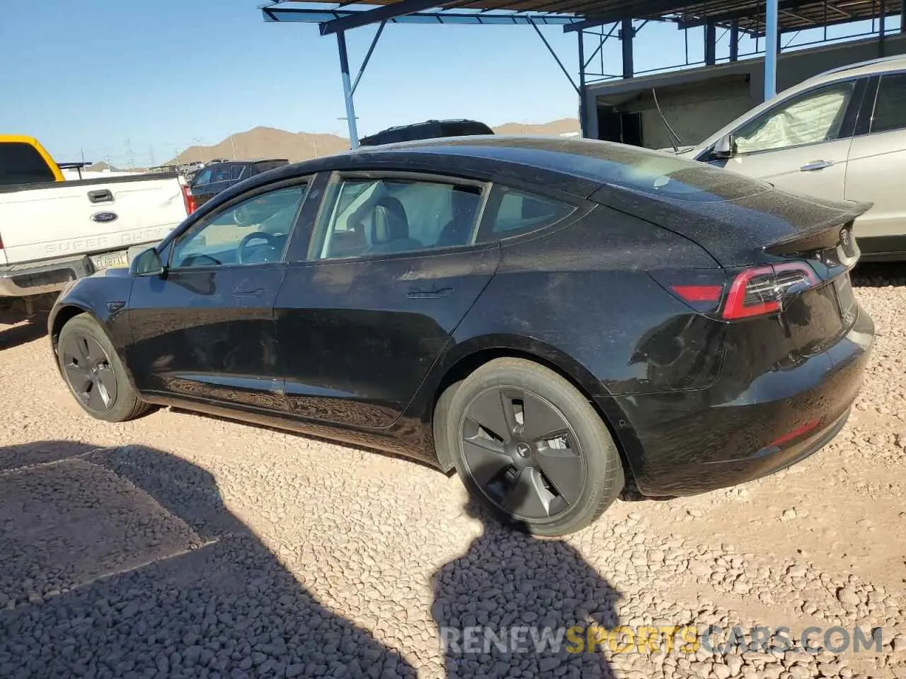 2 Фотография поврежденного автомобиля 5YJ3E1EA3MF996701 TESLA MODEL 3 2021