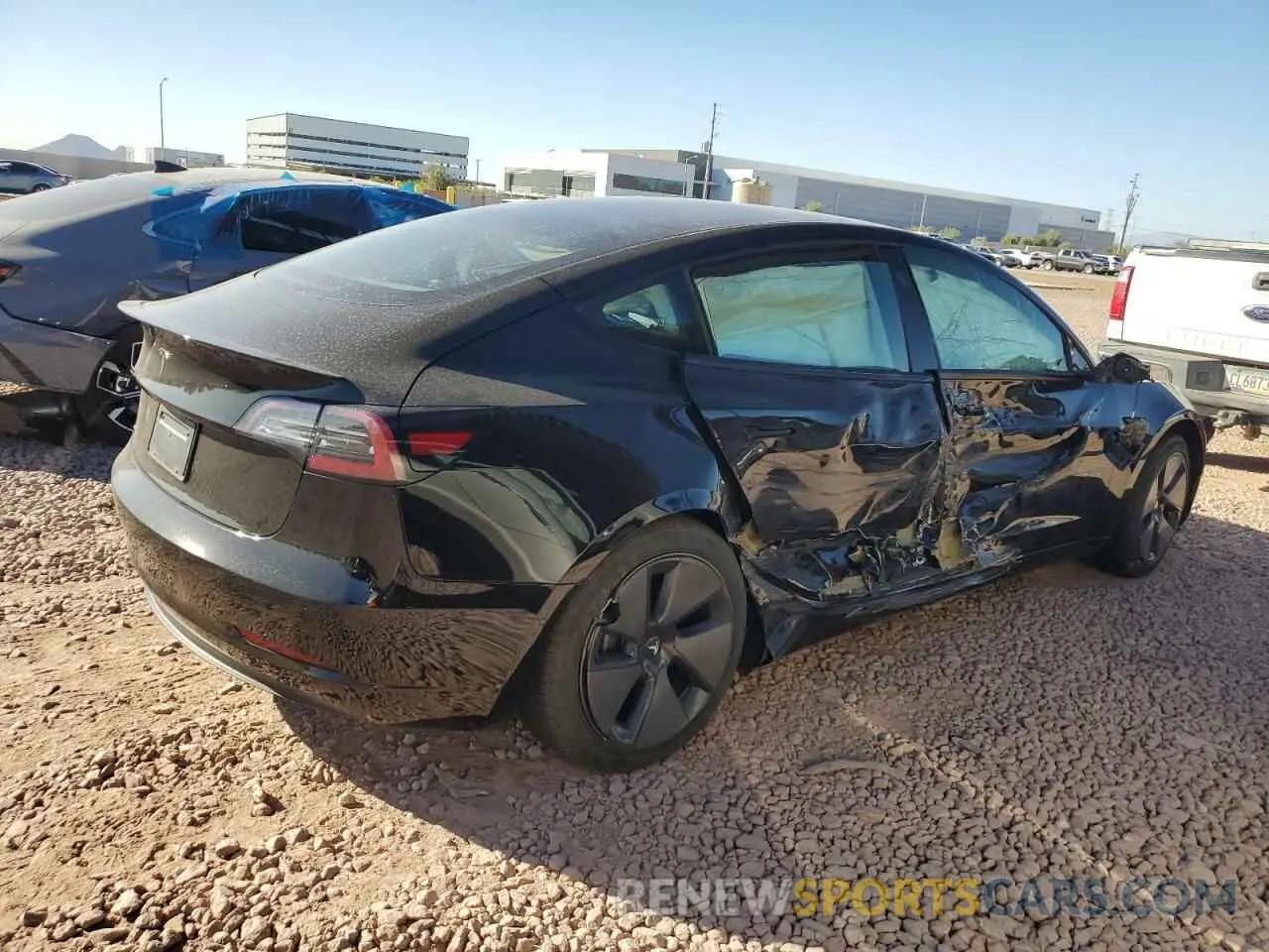 3 Фотография поврежденного автомобиля 5YJ3E1EA3MF996701 TESLA MODEL 3 2021