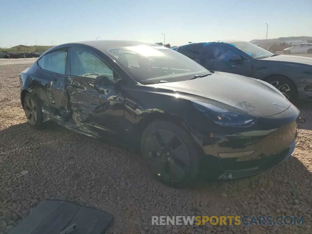 4 Фотография поврежденного автомобиля 5YJ3E1EA3MF996701 TESLA MODEL 3 2021