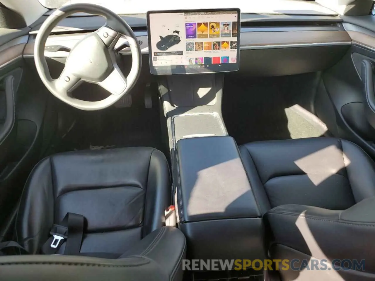 8 Фотография поврежденного автомобиля 5YJ3E1EA3MF996701 TESLA MODEL 3 2021