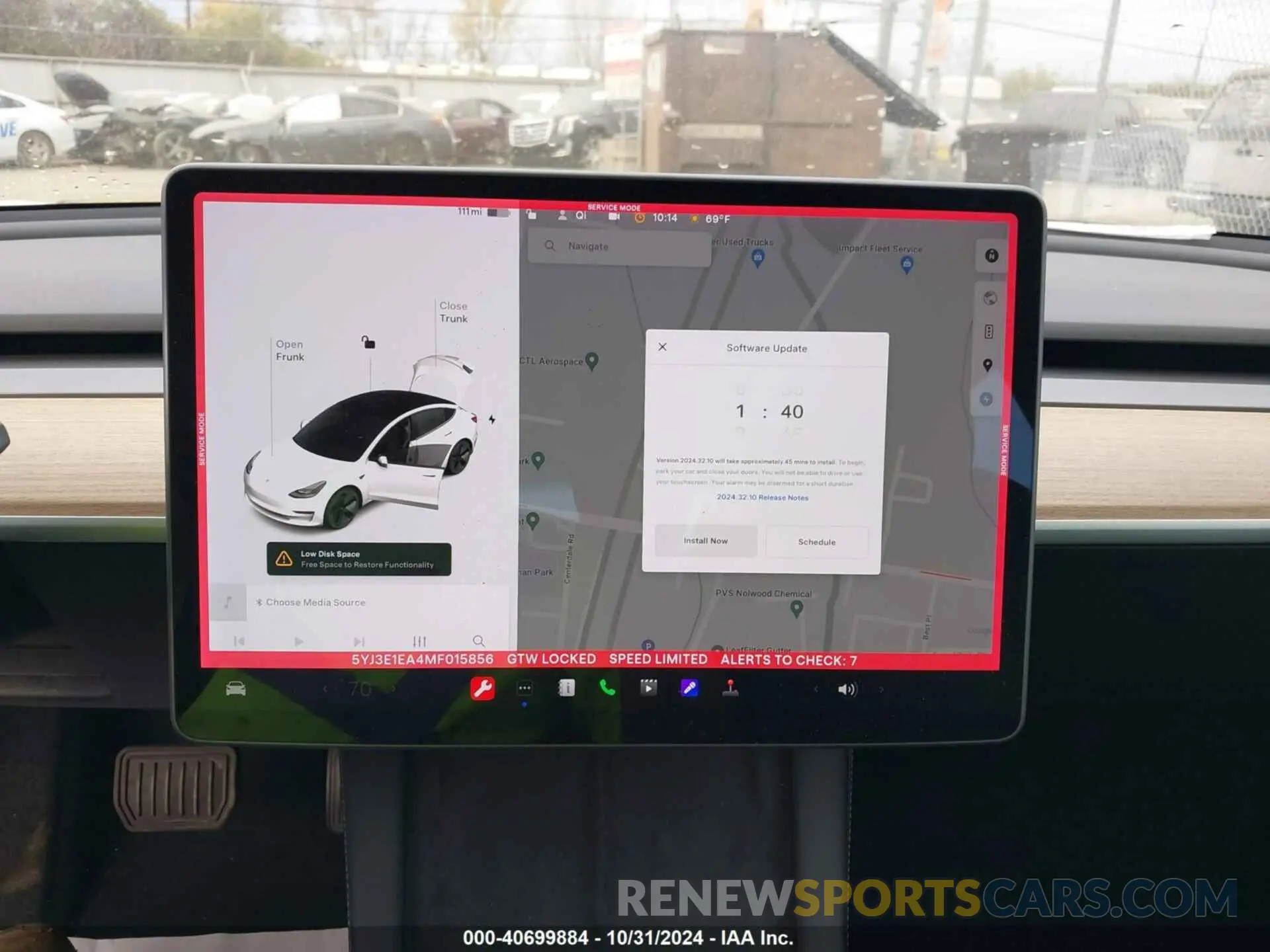 18 Photograph of a damaged car 5YJ3E1EA4MF015856 TESLA MODEL 3 2021