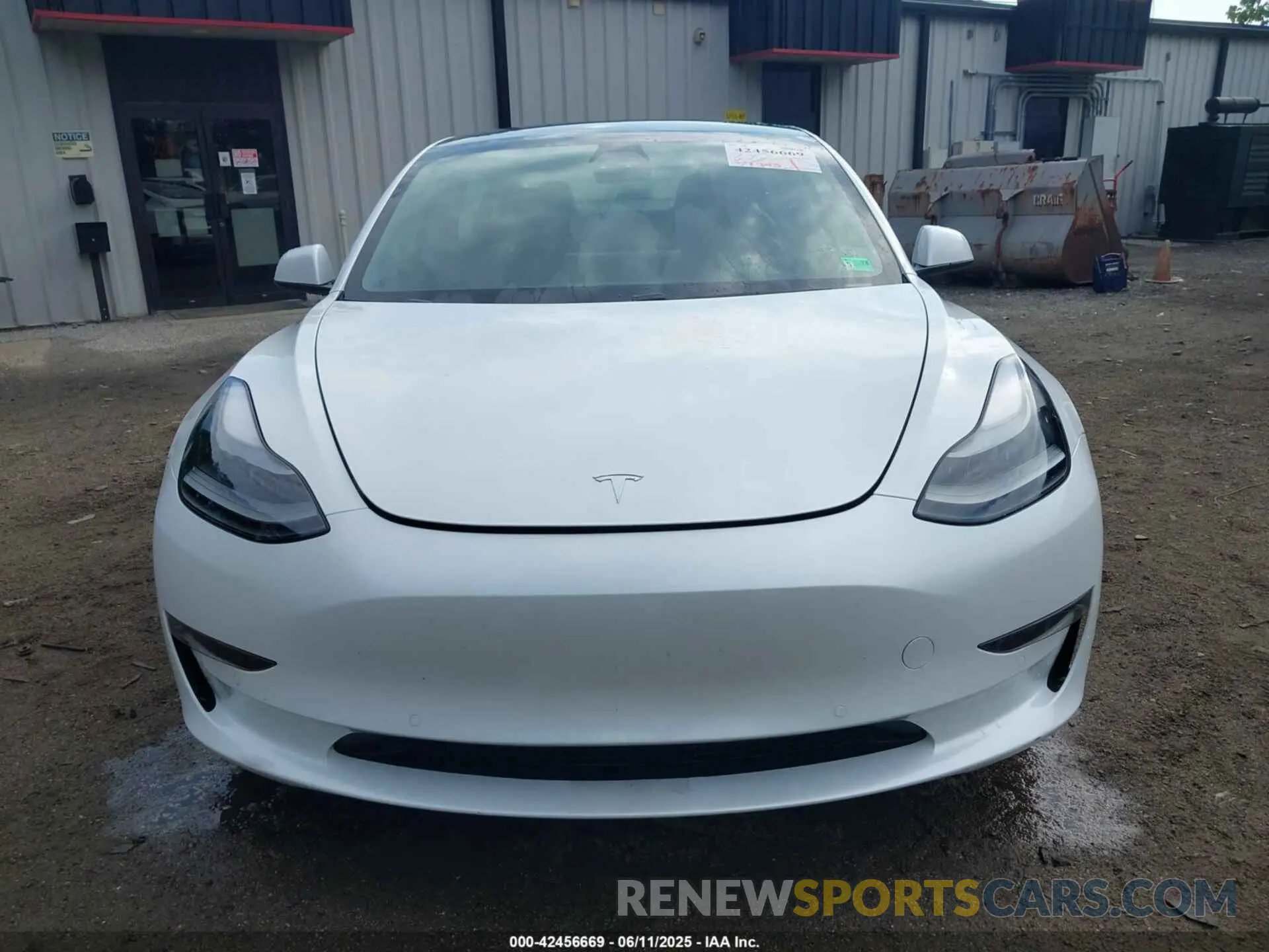 12 Фотография поврежденного автомобиля 5YJ3E1EA4MF043432 TESLA MODEL 3 2021