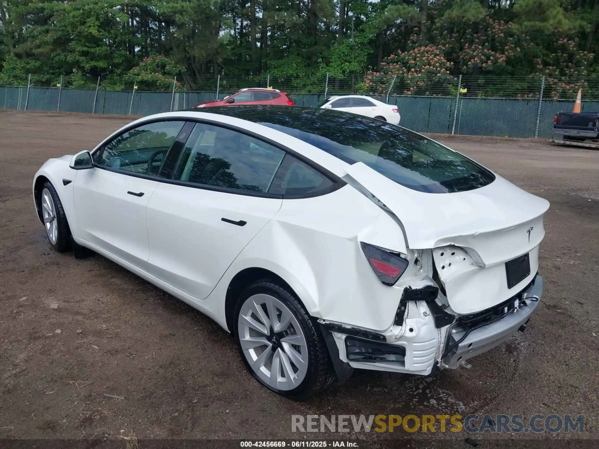 3 Фотография поврежденного автомобиля 5YJ3E1EA4MF043432 TESLA MODEL 3 2021