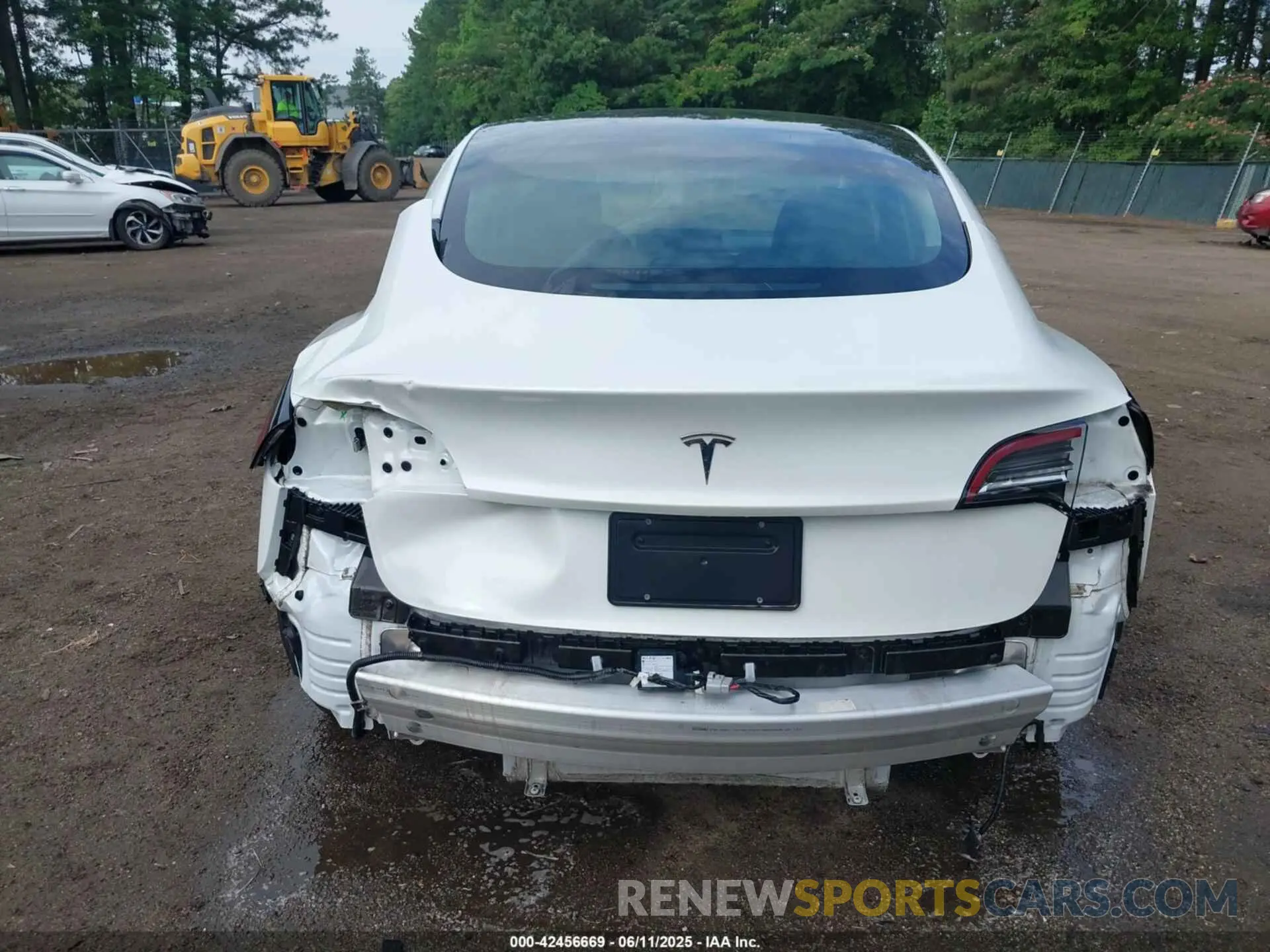 6 Фотография поврежденного автомобиля 5YJ3E1EA4MF043432 TESLA MODEL 3 2021