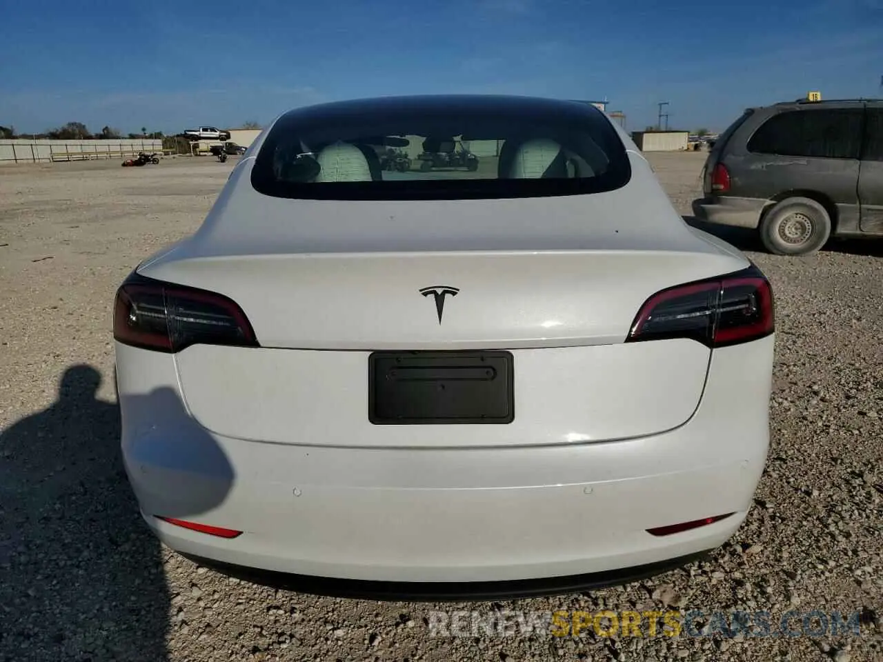 6 Photograph of a damaged car 5YJ3E1EA4MF066659 TESLA MODEL 3 2021