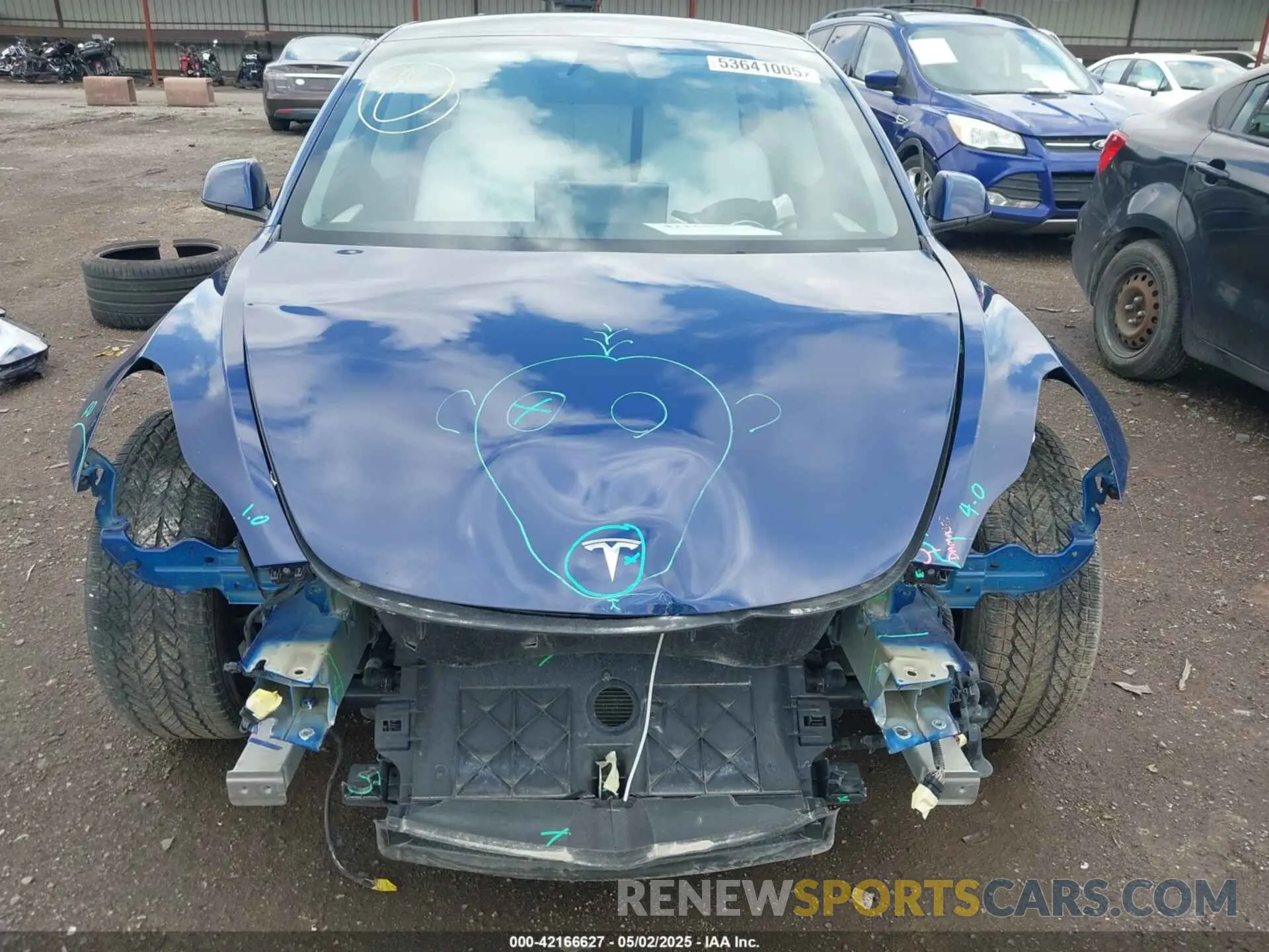 10 Фотография поврежденного автомобиля 5YJ3E1EA4MF088550 TESLA MODEL 3 2021