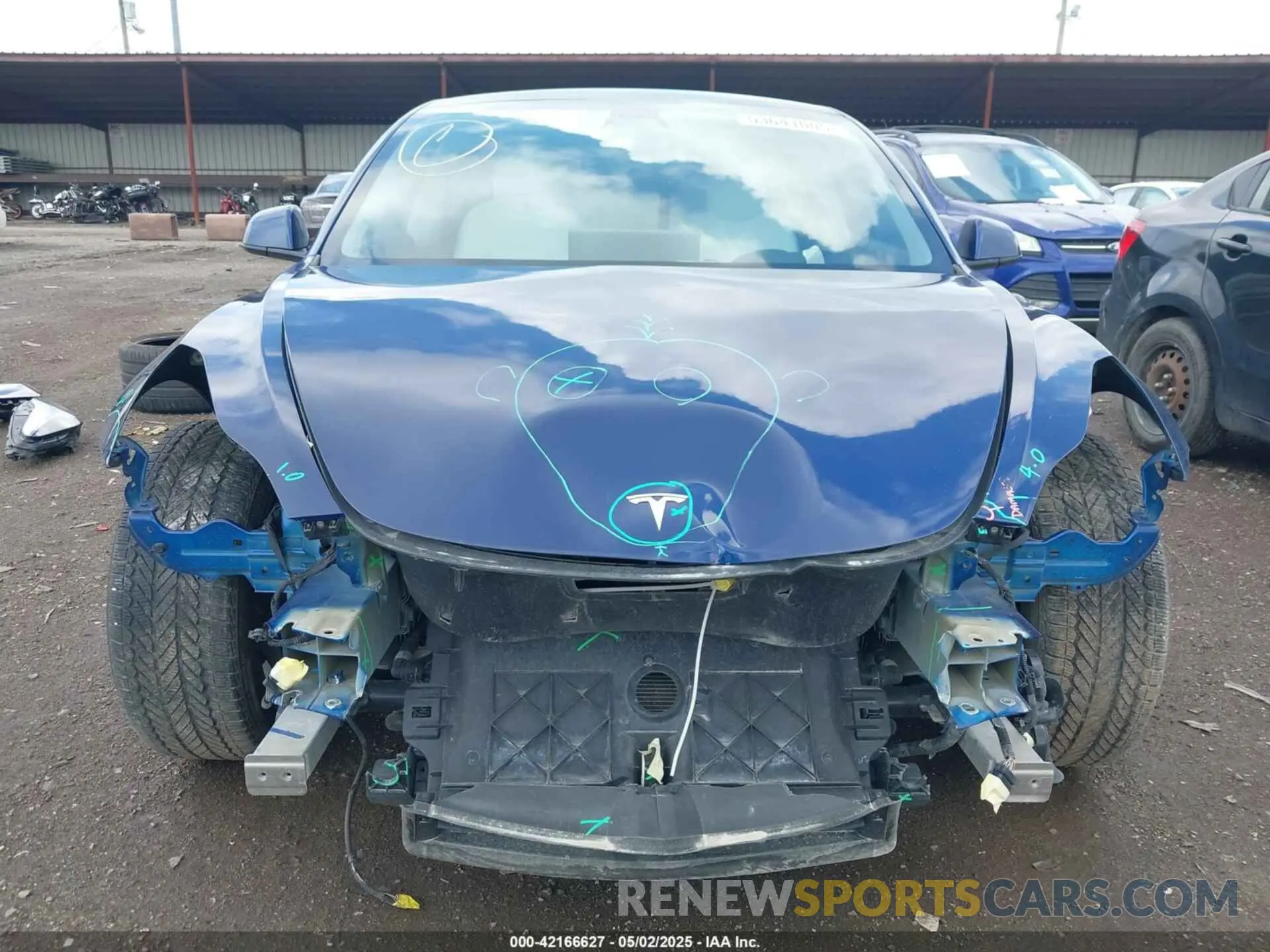 6 Фотография поврежденного автомобиля 5YJ3E1EA4MF088550 TESLA MODEL 3 2021