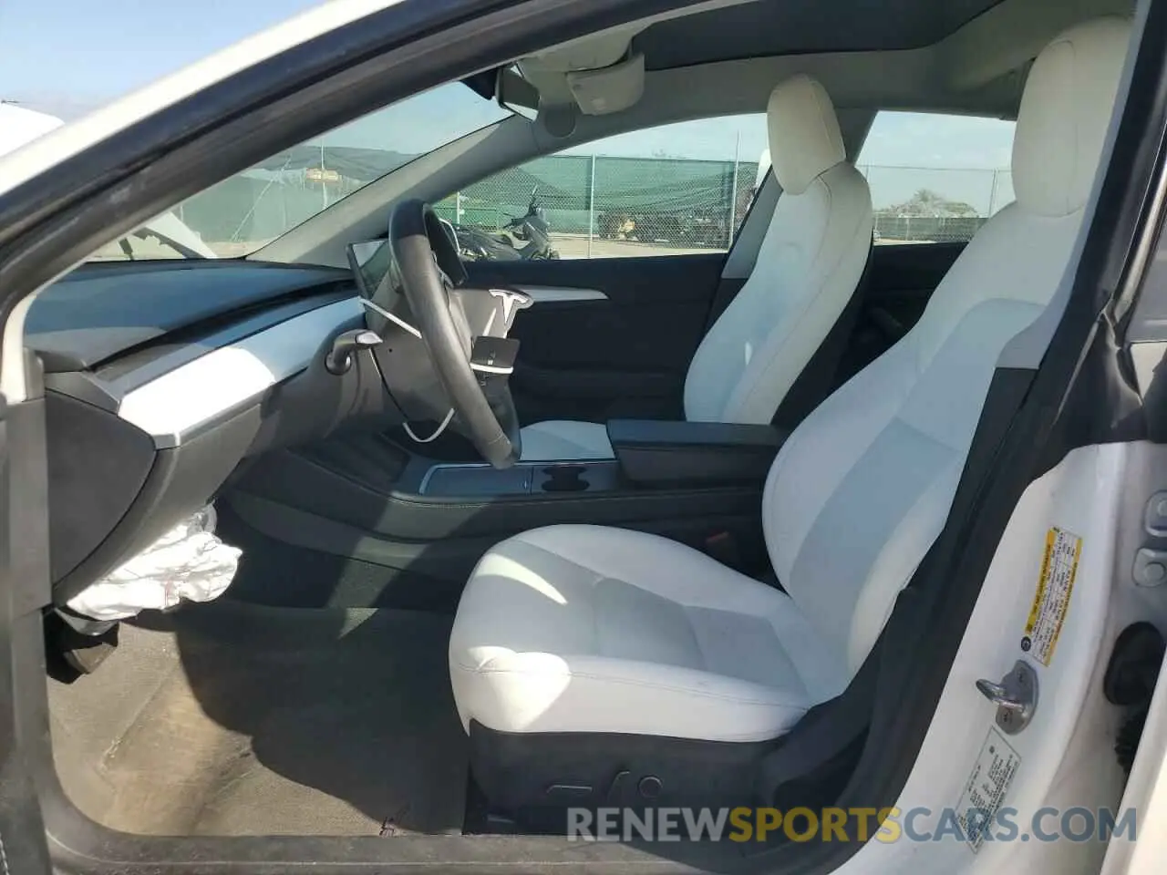 7 Фотография поврежденного автомобиля 5YJ3E1EA4MF089259 TESLA MODEL 3 2021
