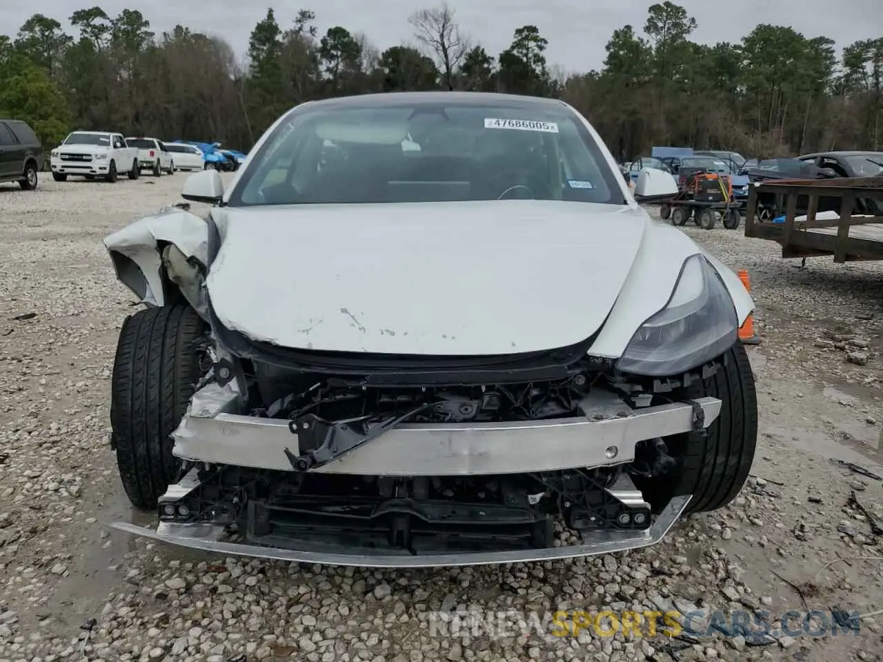 5 Photograph of a damaged car 5YJ3E1EA4MF100258 TESLA MODEL 3 2021