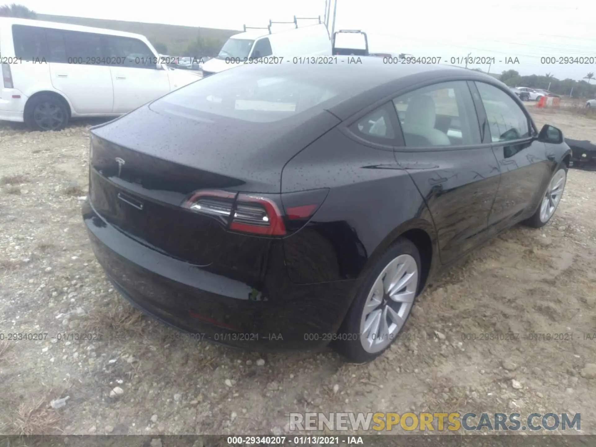 4 Photograph of a damaged car 5YJ3E1EA4MF849920 TESLA MODEL 3 2021
