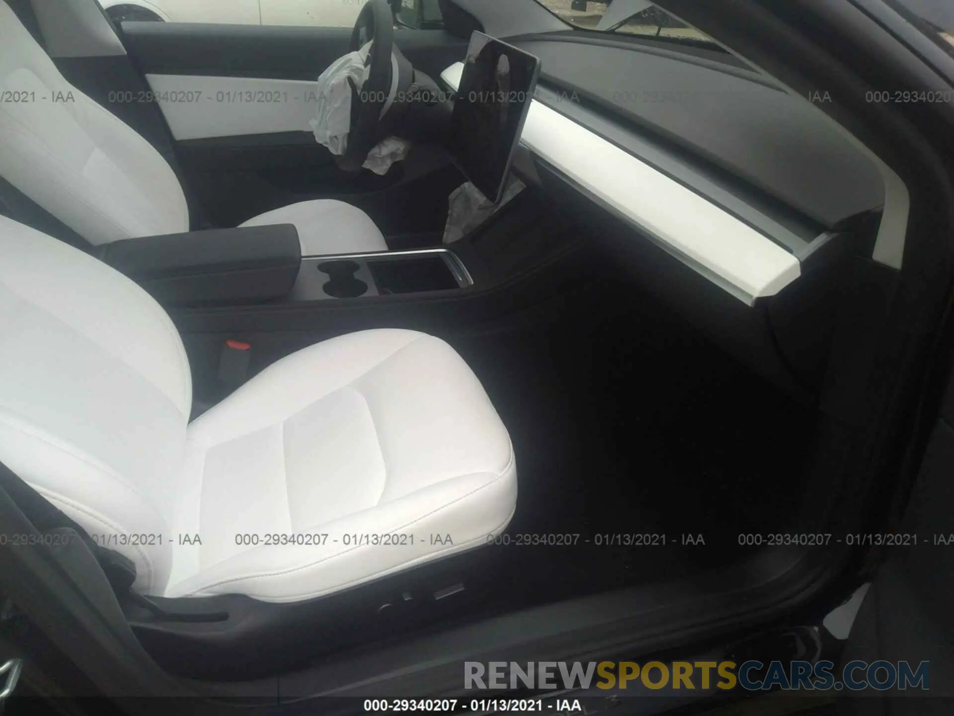 5 Photograph of a damaged car 5YJ3E1EA4MF849920 TESLA MODEL 3 2021