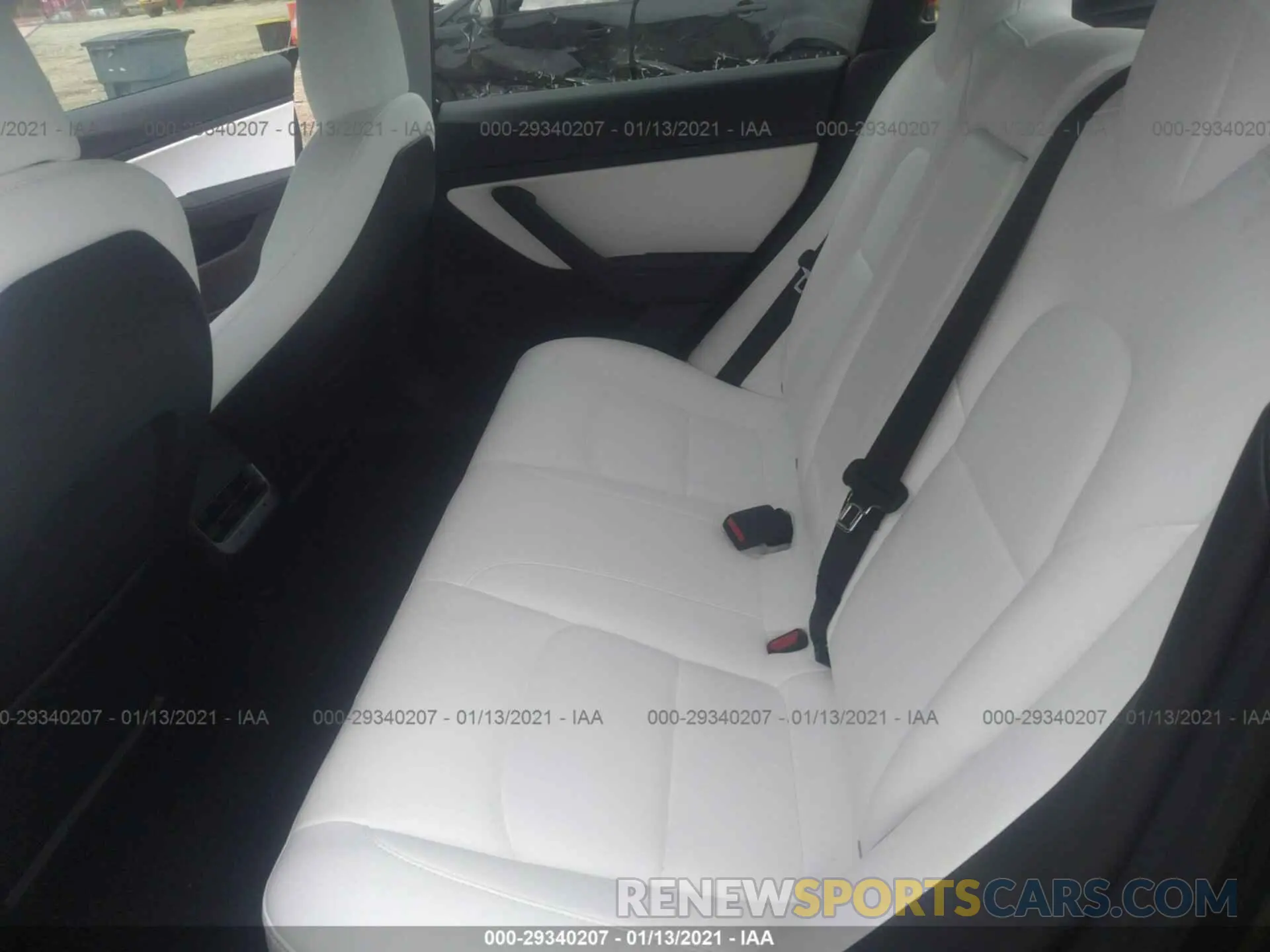 8 Photograph of a damaged car 5YJ3E1EA4MF849920 TESLA MODEL 3 2021
