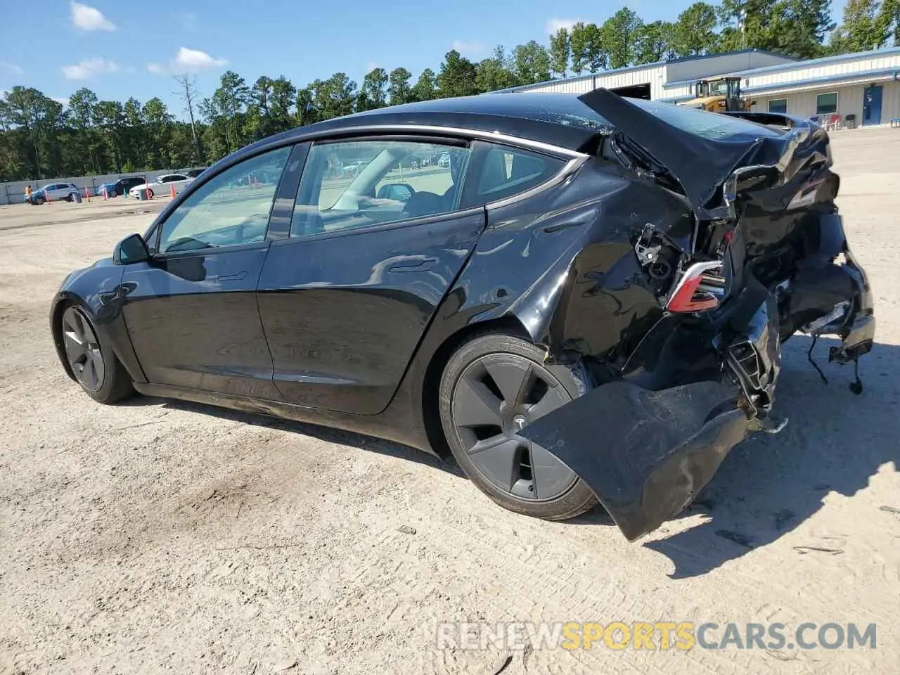 2 Фотография поврежденного автомобиля 5YJ3E1EA4MF860447 TESLA MODEL 3 2021