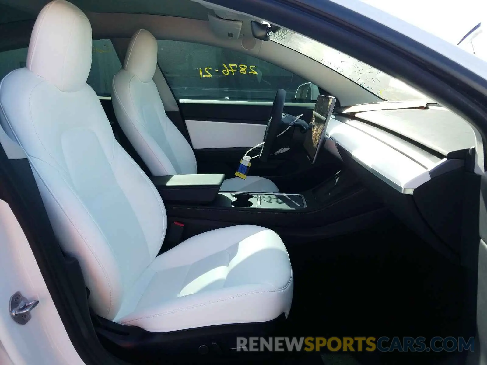 5 Photograph of a damaged car 5YJ3E1EA4MF873294 TESLA MODEL 3 2021