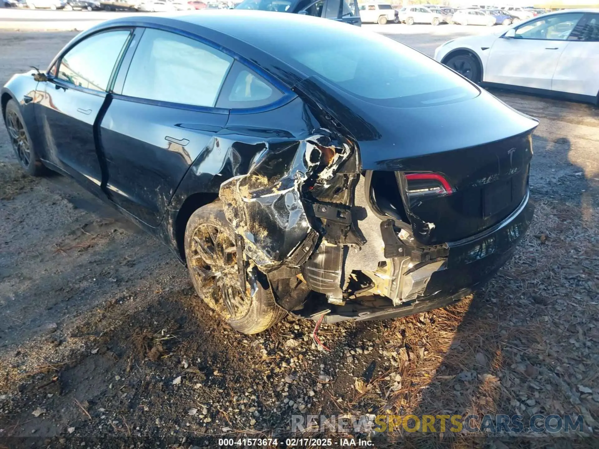 6 Photograph of a damaged car 5YJ3E1EA4MF875742 TESLA MODEL 3 2021