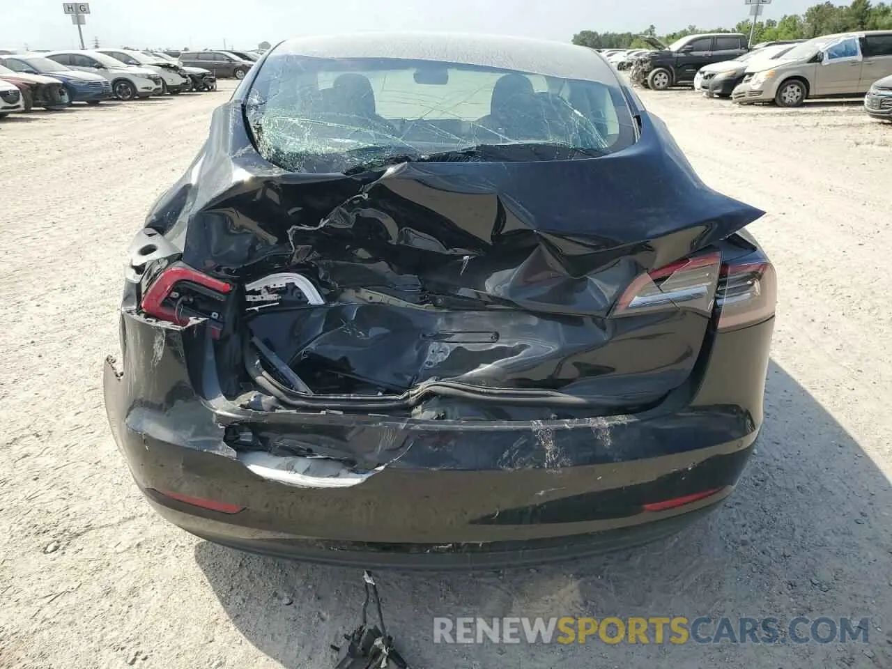6 Фотография поврежденного автомобиля 5YJ3E1EA4MF877717 TESLA MODEL 3 2021