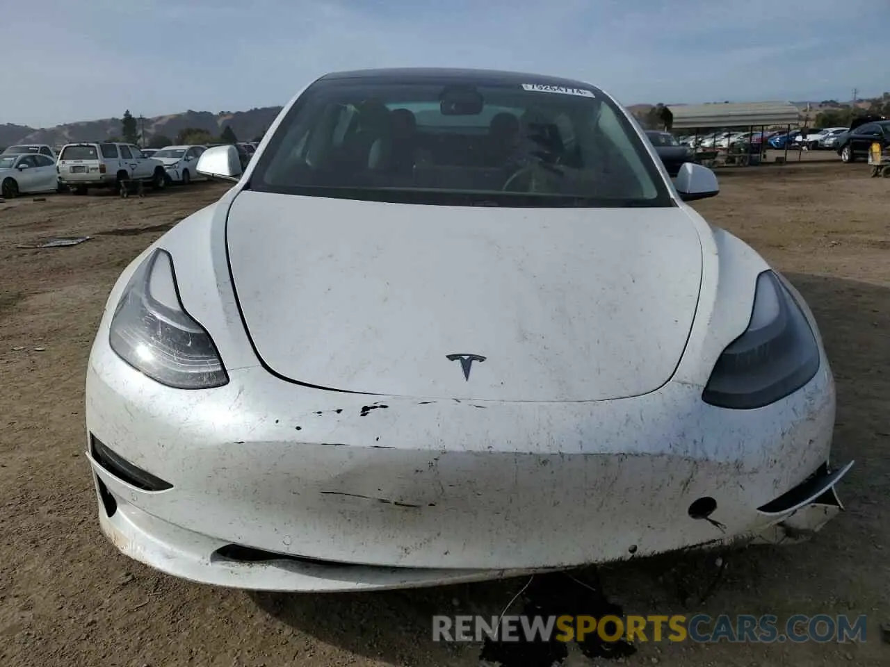 5 Photograph of a damaged car 5YJ3E1EA4MF908237 TESLA MODEL 3 2021