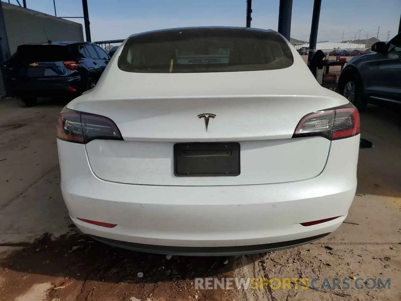 6 Фотография поврежденного автомобиля 5YJ3E1EA4MF911364 TESLA MODEL 3 2021