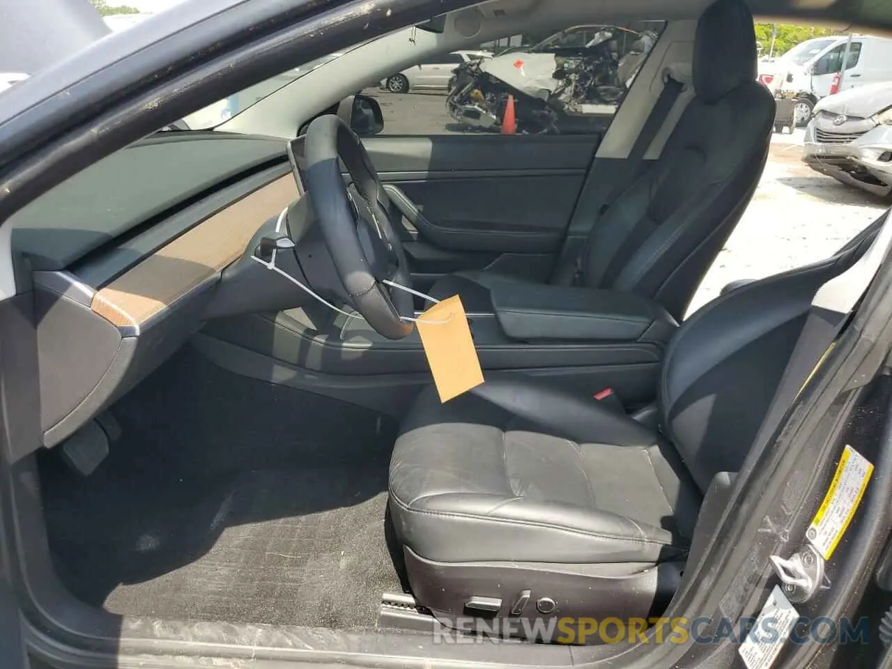 7 Фотография поврежденного автомобиля 5YJ3E1EA4MF914877 TESLA MODEL 3 2021