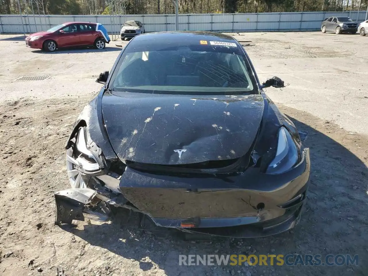 5 Photograph of a damaged car 5YJ3E1EA4MF920047 TESLA MODEL 3 2021