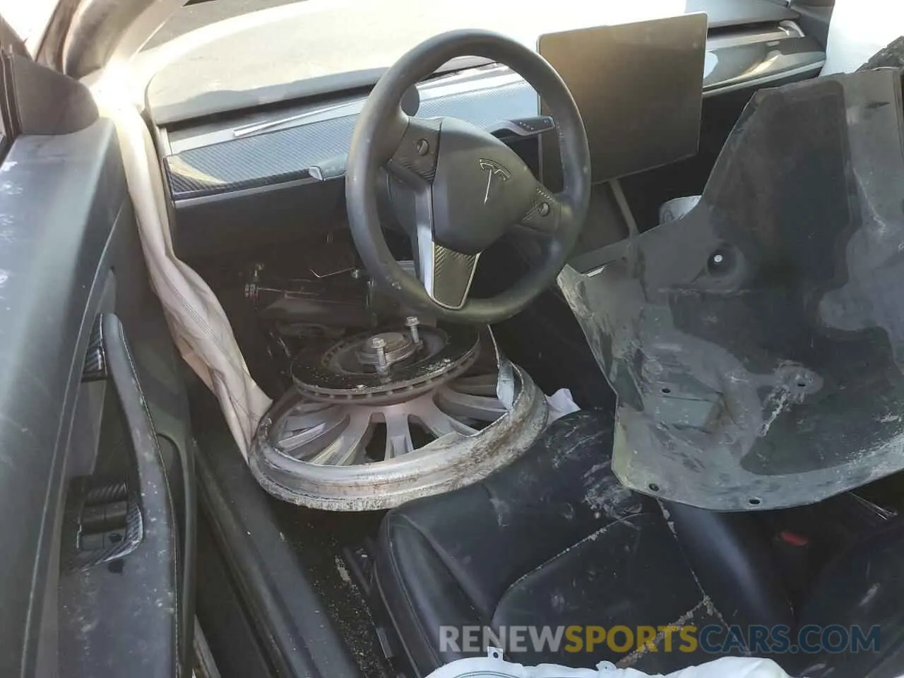 8 Photograph of a damaged car 5YJ3E1EA4MF920047 TESLA MODEL 3 2021