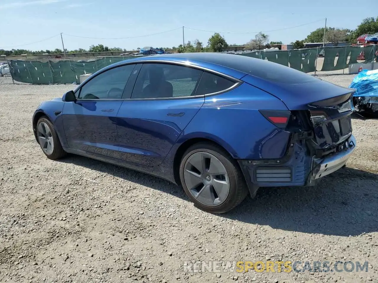 2 Фотография поврежденного автомобиля 5YJ3E1EA4MF922736 TESLA MODEL 3 2021